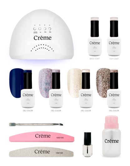 KIT PERSONAL | Kit Ideal Uñas Gel Todo en Uno | 12 Piezas