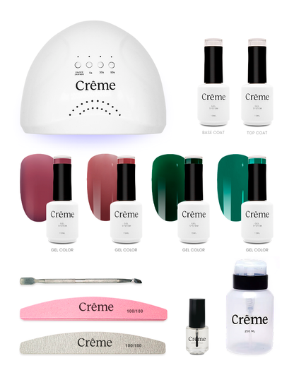 KIT PERSONAL | Kit Ideal Uñas Gel Todo en Uno | 12 Piezas