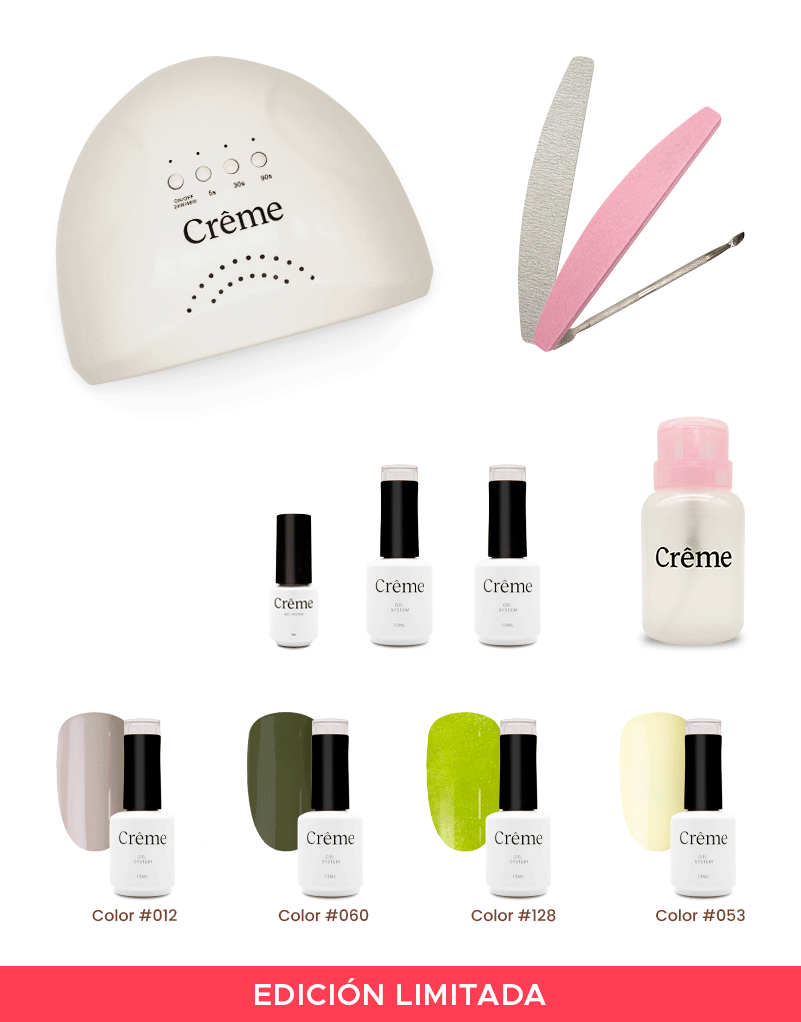 PERSONAL KIT | Kit Ideal Uñas Gel Todo en Uno | 12 Piezas