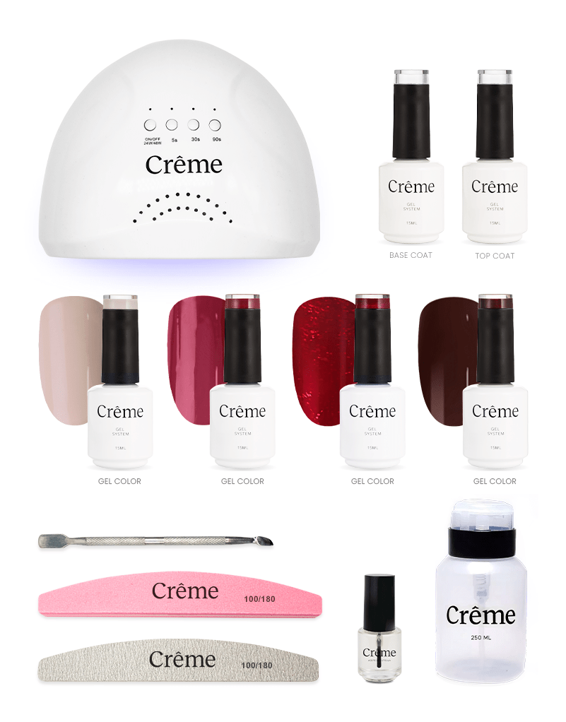 PERSONAL KIT | Kit Ideal Uñas Gel Todo en Uno | 12 Piezas