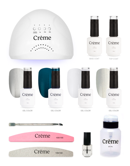 KIT PERSONAL | Kit Ideal Uñas Gel Todo en Uno | 12 Piezas