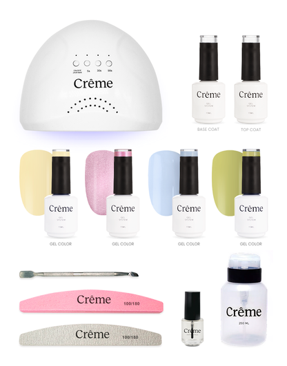 KIT PERSONAL | Kit Ideal Uñas Gel Todo en Uno | 12 Piezas