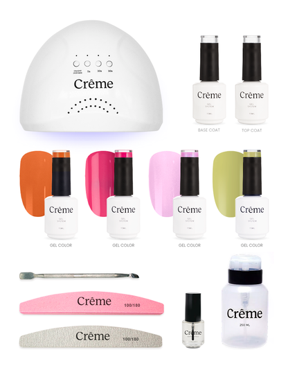 KIT PERSONAL | Kit Ideal Uñas Gel Todo en Uno | 12 Piezas