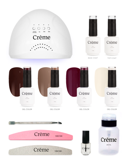 KIT PERSONAL | Kit Ideal Uñas Gel Todo en Uno | 12 Piezas