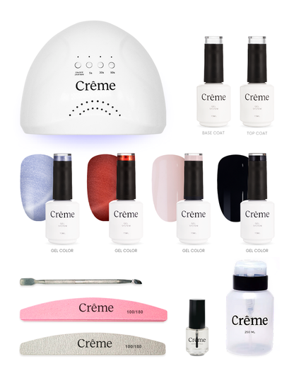 KIT PERSONAL | Kit Ideal Uñas Gel Todo en Uno | 12 Piezas