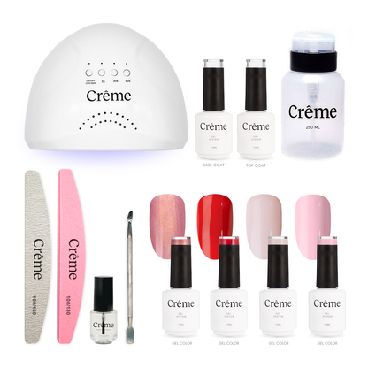 KIT PERSONAL | Kit Ideal Uñas Gel Todo en Uno | 12 Piezas