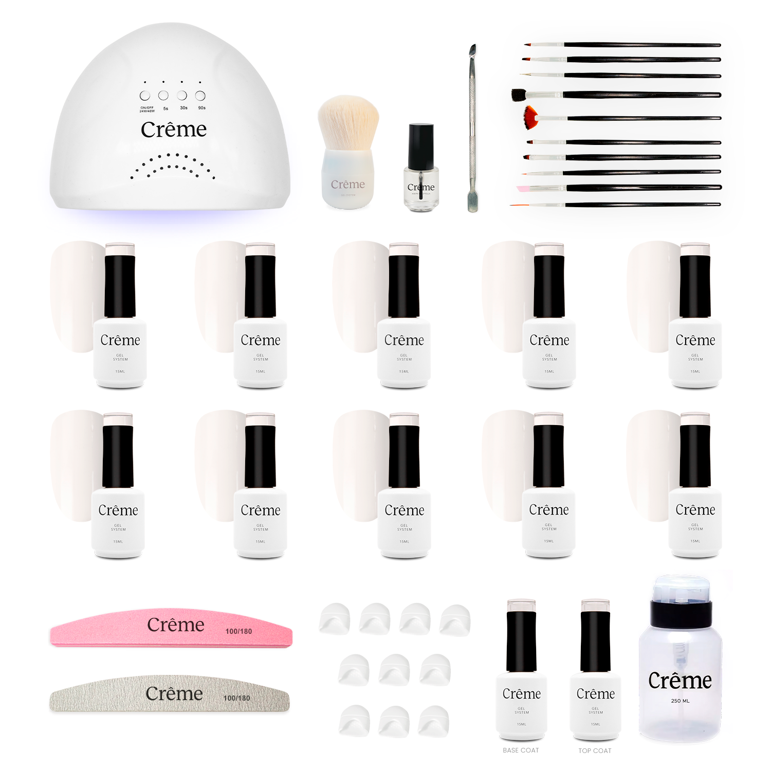 PRO KIT | Kit Completo Uñas Gel Profesional | 39 Piezas