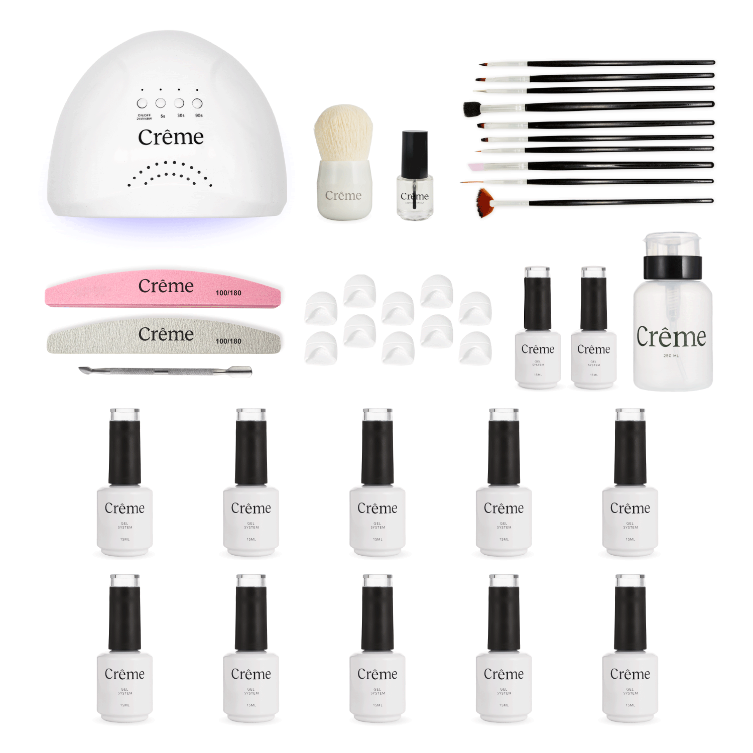 PRO KIT | Kit Completo Uñas Gel Profesional | 39 Piezas