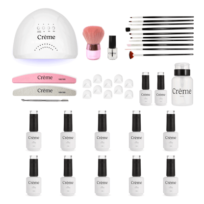KIT PRO | Kit Profesional Uñas Gel Todo en Uno | 39 Piezas
