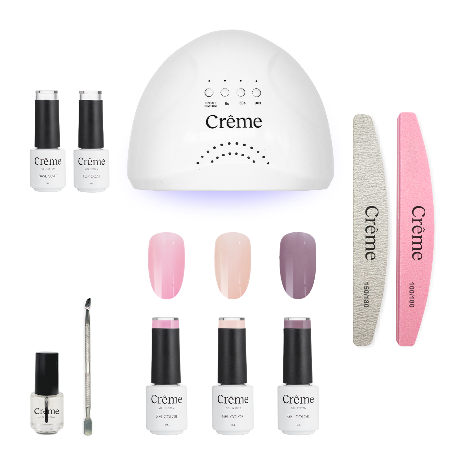 KIT BASICO | Kit Ideal Uñas Gel Todo en Uno | 10 Piezas