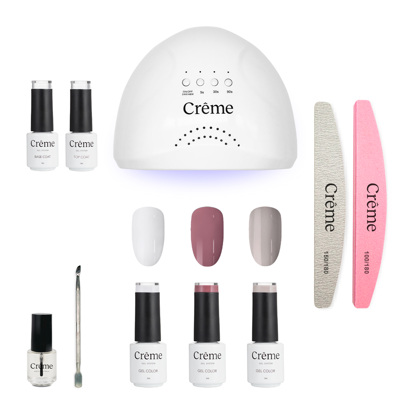 KIT BASICO | Kit Ideal Uñas Gel Todo en Uno | 10 Piezas