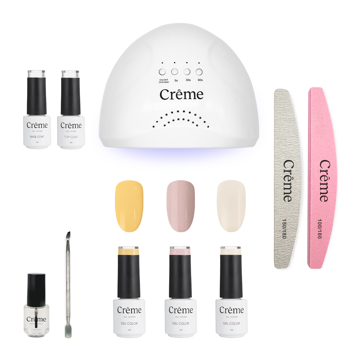 KIT BASICO | Kit Ideal Uñas Gel Todo en Uno | 10 Piezas