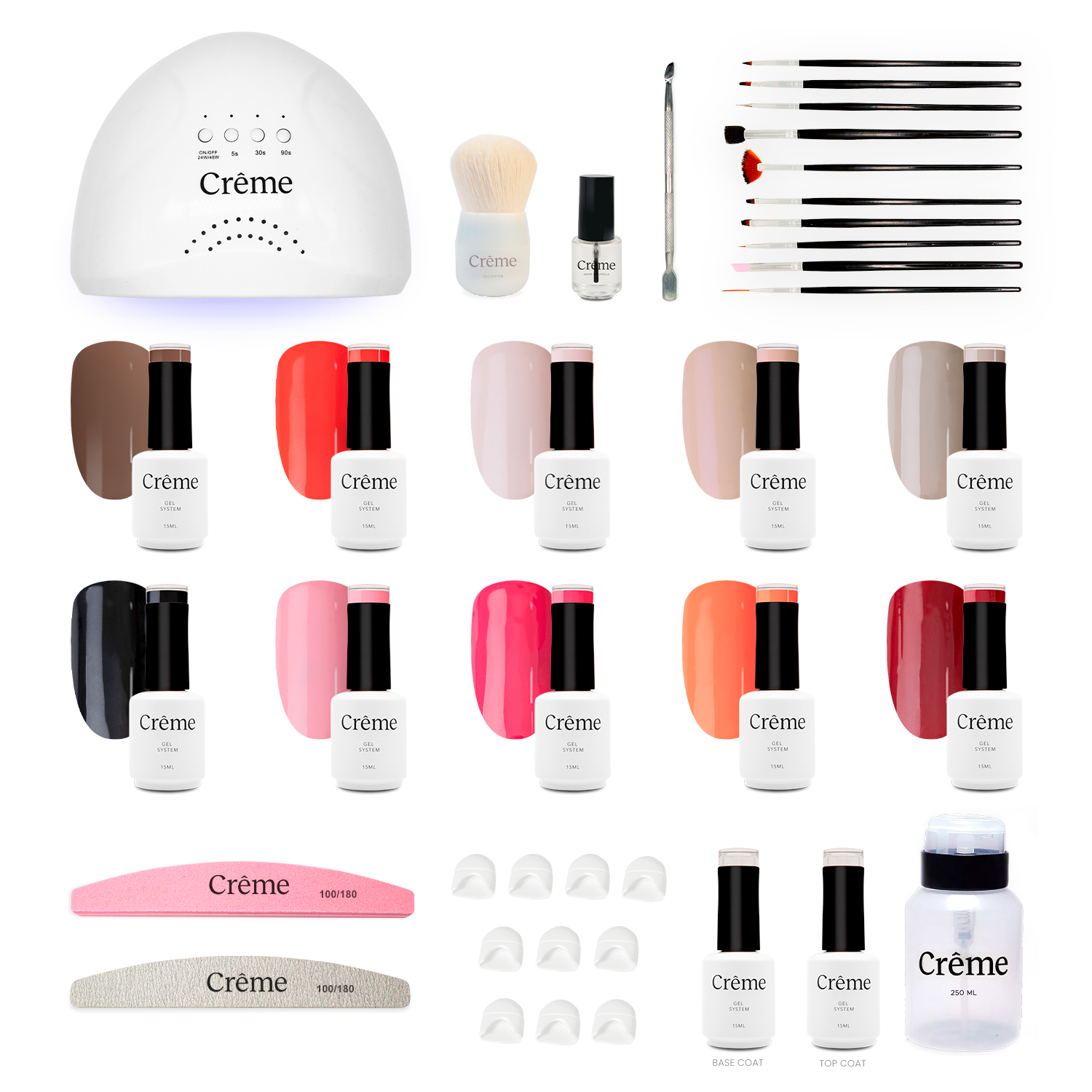 PRO KIT | Kit Completo Uñas Gel Profesional | 39 Piezas