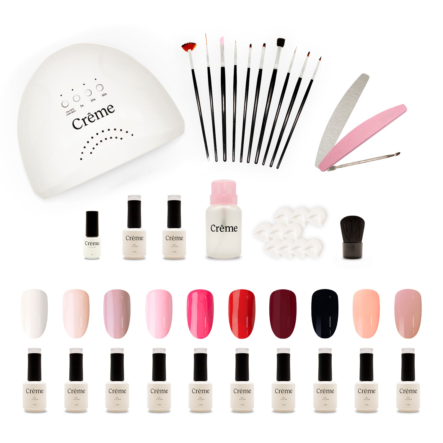 PRO KIT | Kit Completo Uñas Gel Profesional | 39 Piezas