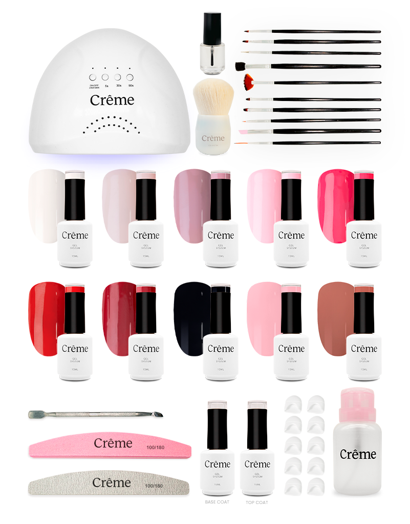PRO KIT | Kit Completo Uñas Gel Profesional | 39 Piezas