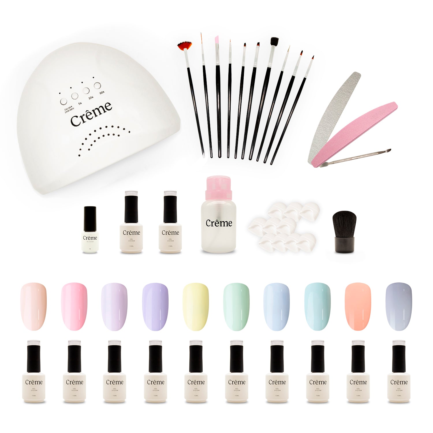 PRO KIT | Kit Completo Uñas Gel Profesional | 39 Piezas