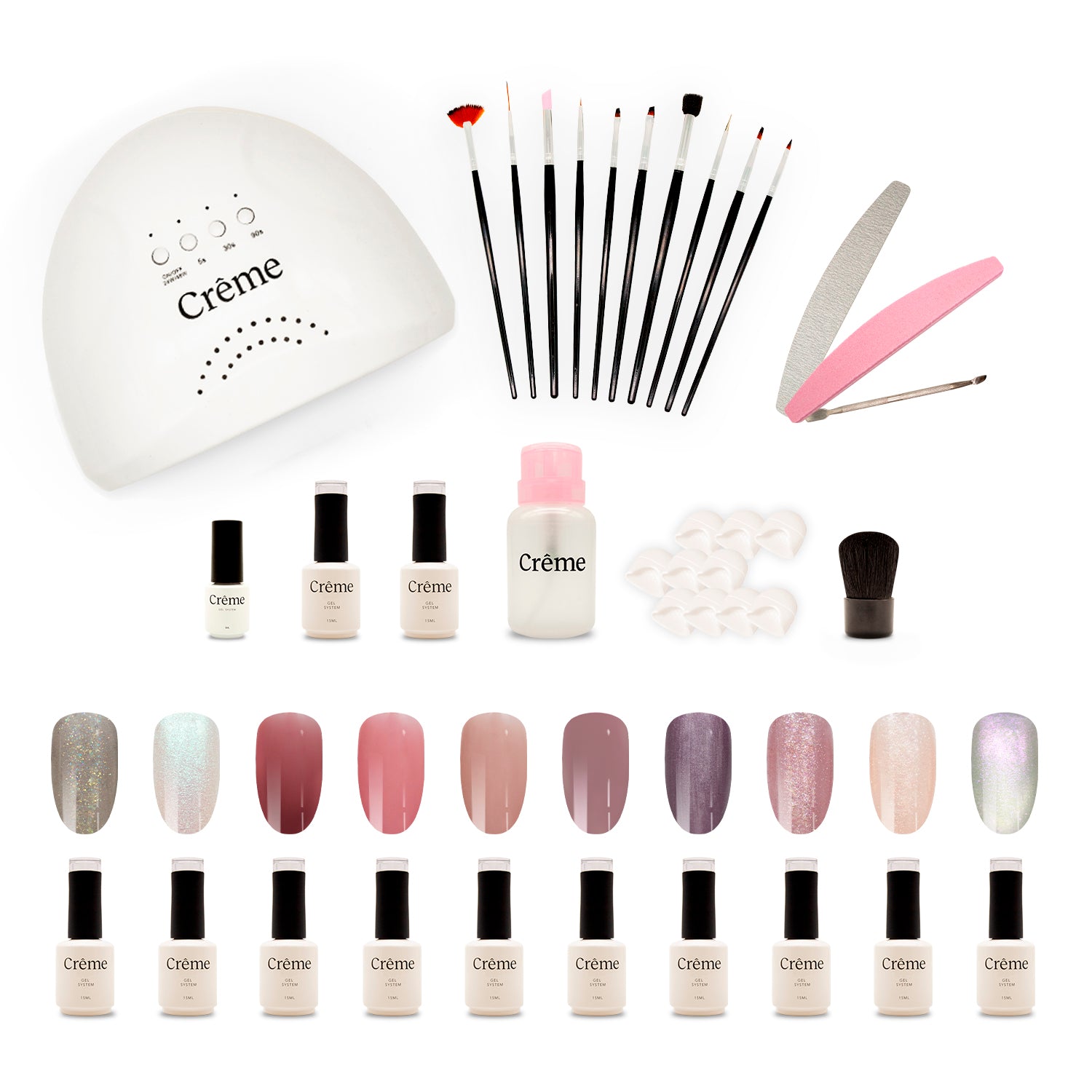 PRO KIT | Kit Completo Uñas Gel Profesional | 39 Piezas