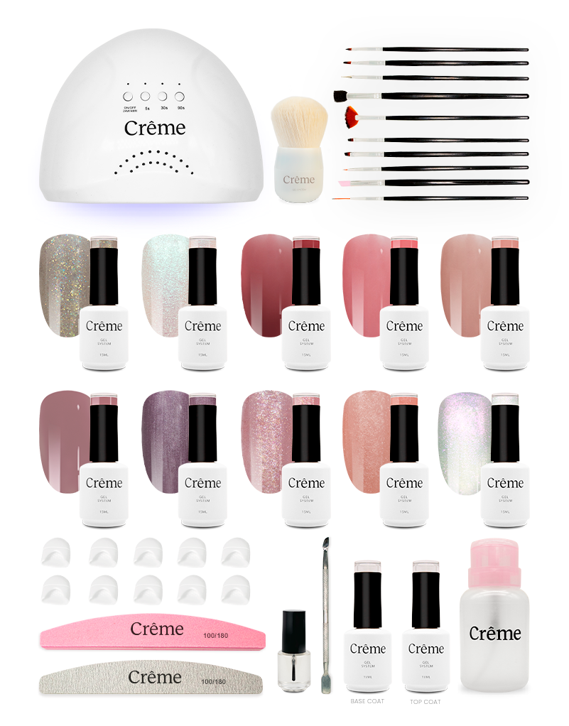 PRO KIT | Kit Completo Uñas Gel Profesional | 39 Piezas