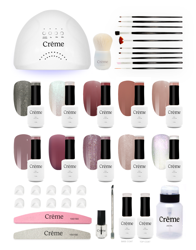 PRO KIT | Kit Completo Uñas Gel Profesional | 39 Piezas