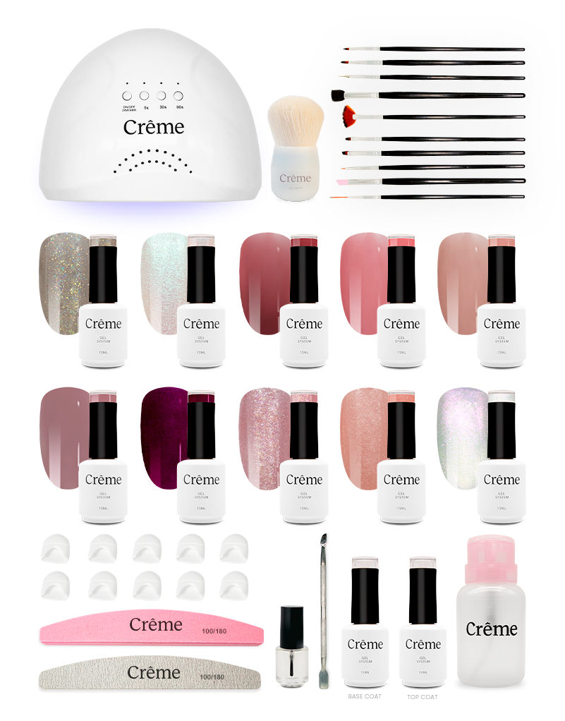 PRO KIT | Kit Completo Uñas Gel Profesional | 39 Piezas