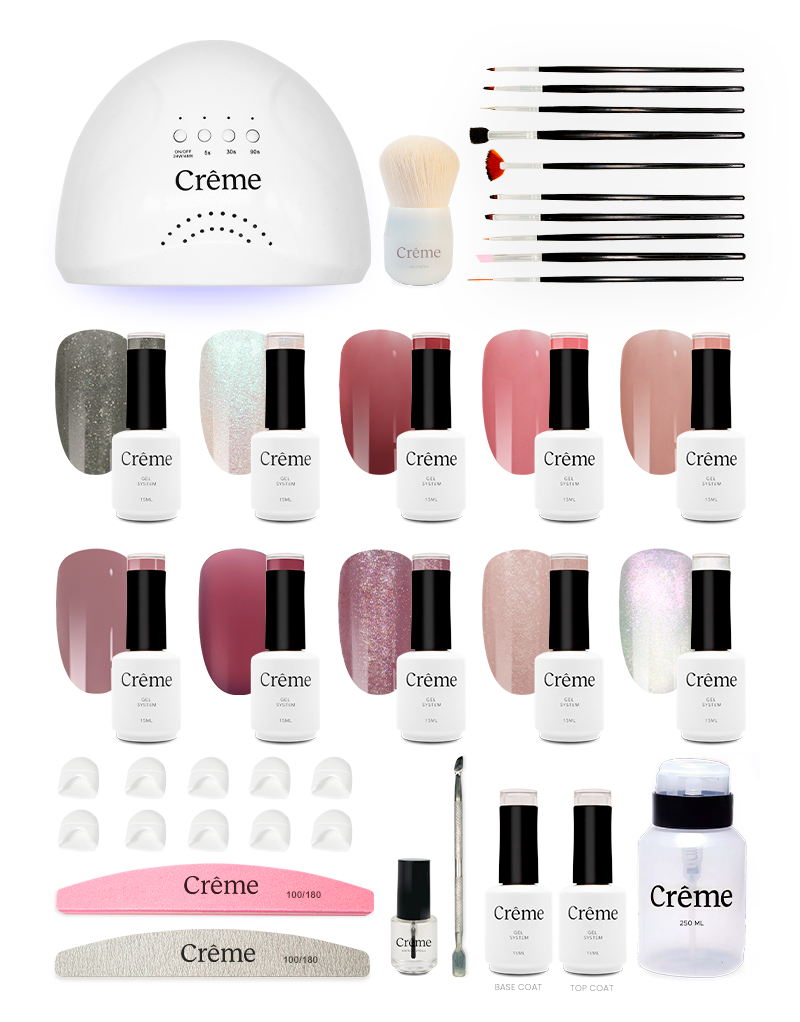 PRO KIT | Kit Completo Uñas Gel Profesional | 39 Piezas