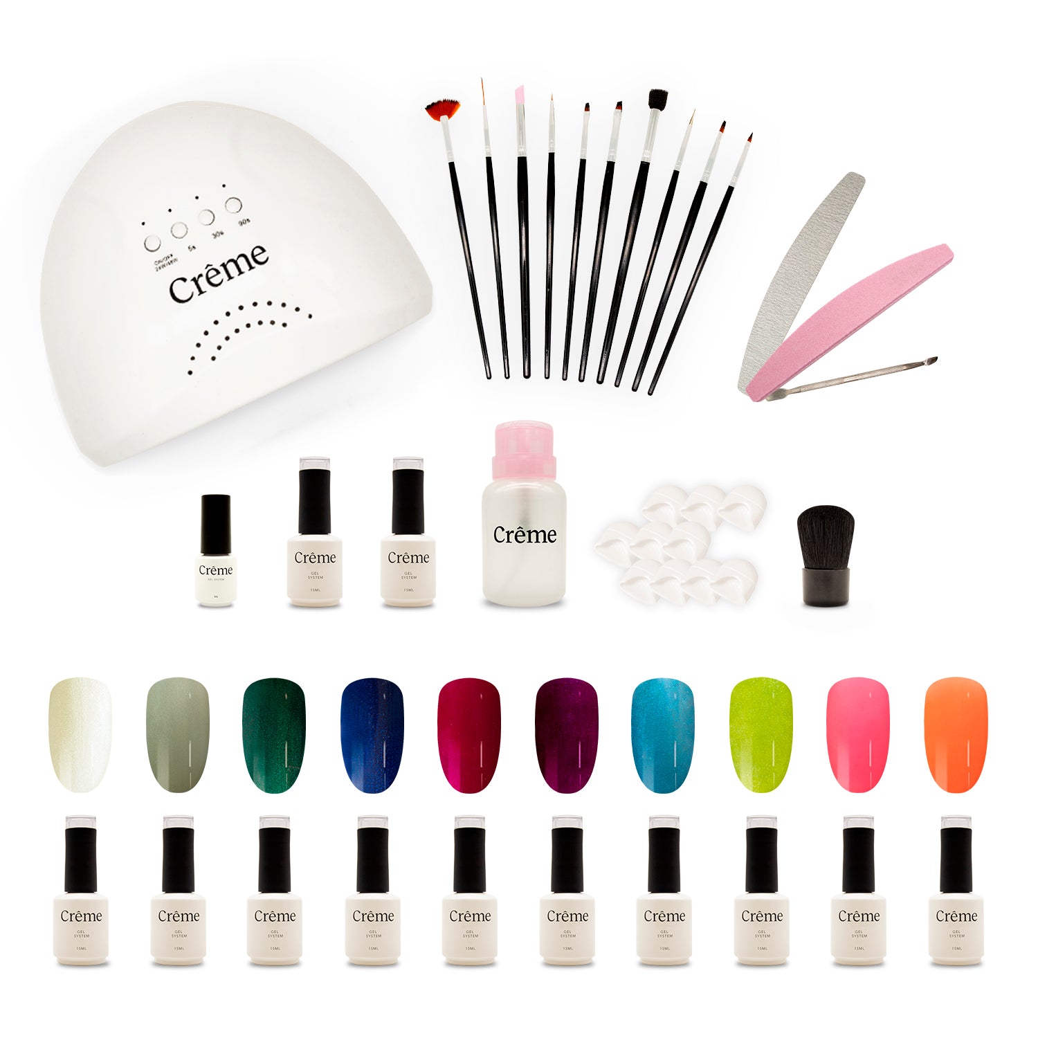 PRO KIT | Kit Completo Uñas Gel Profesional | 39 Piezas