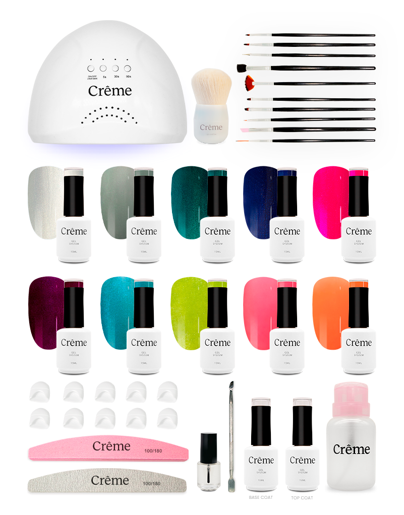 PRO KIT | Kit Completo Uñas Gel Profesional | 39 Piezas
