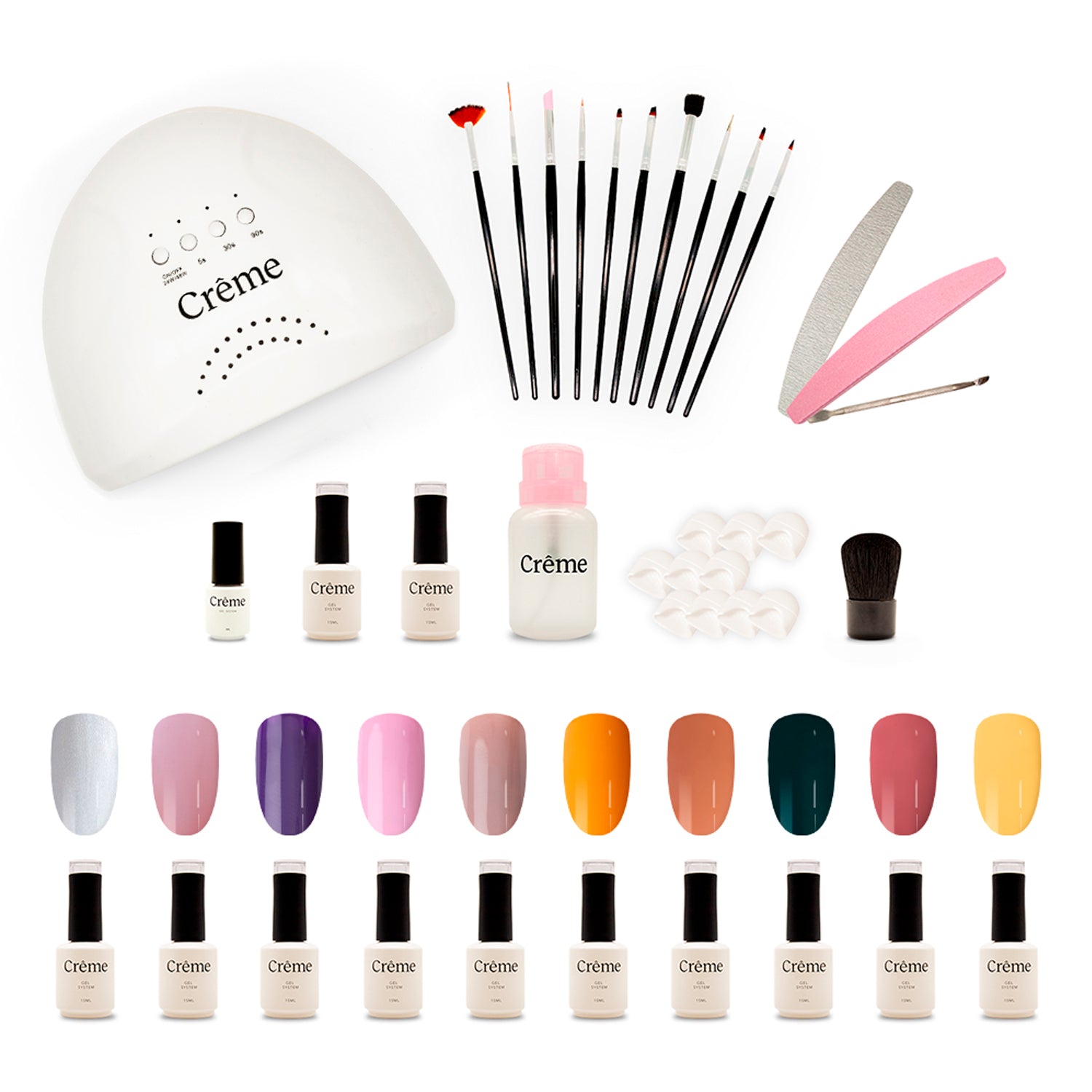 PRO KIT | Kit Completo Uñas Gel Profesional | 39 Piezas
