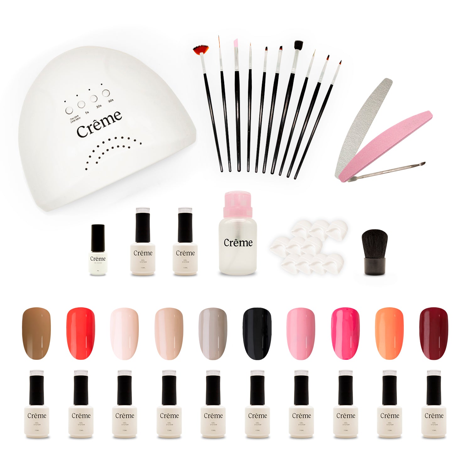 PRO KIT | Kit Completo Uñas Gel Profesional | 39 Piezas