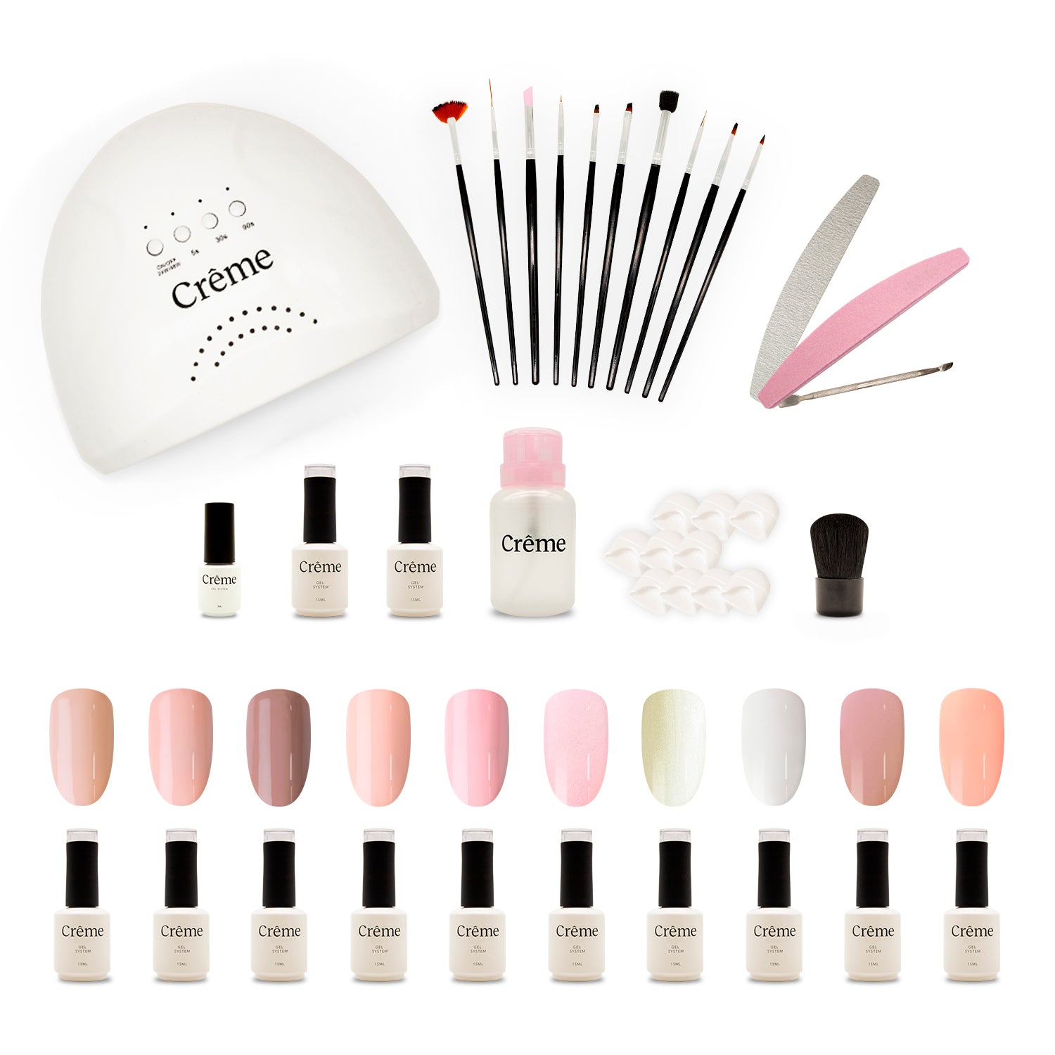 PRO KIT | Kit Completo Uñas Gel Profesional | 39 Piezas