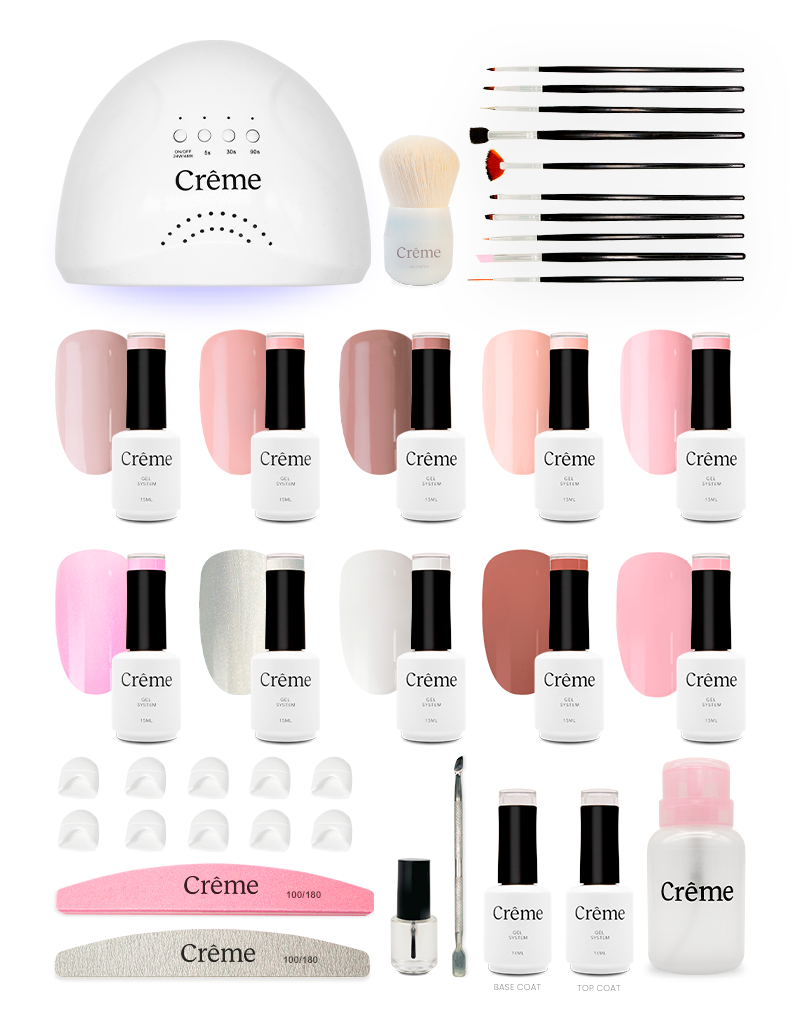 PRO KIT | Kit Completo Uñas Gel Profesional | 39 Piezas