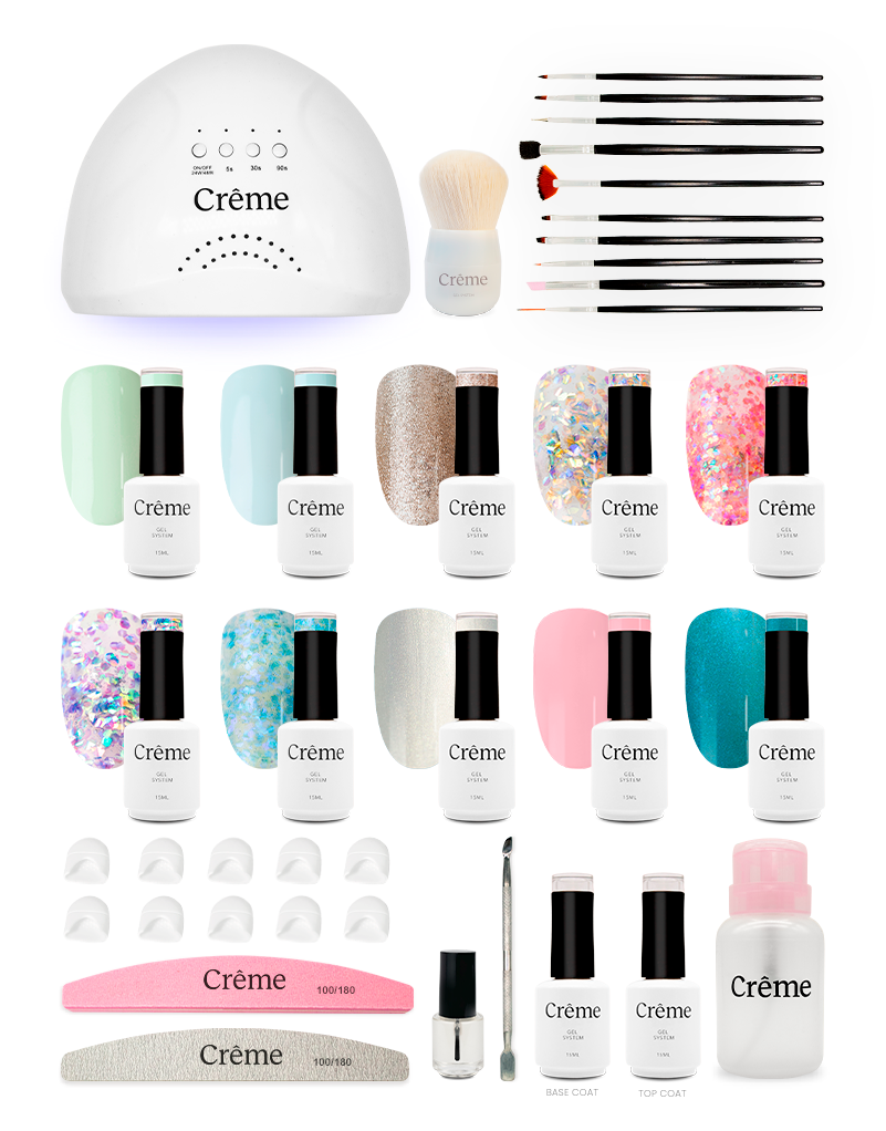 PRO KIT | Kit Completo Uñas Gel Profesional | 39 Piezas