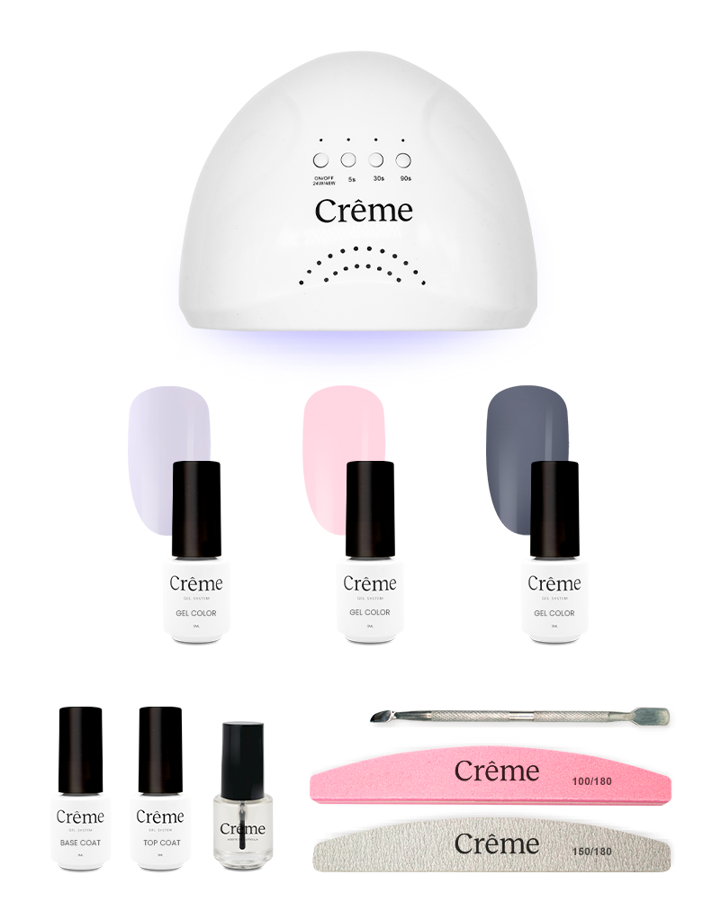 STARTER KIT | Kit Ideal Uñas Gel Todo en Uno | 10 Piezas
