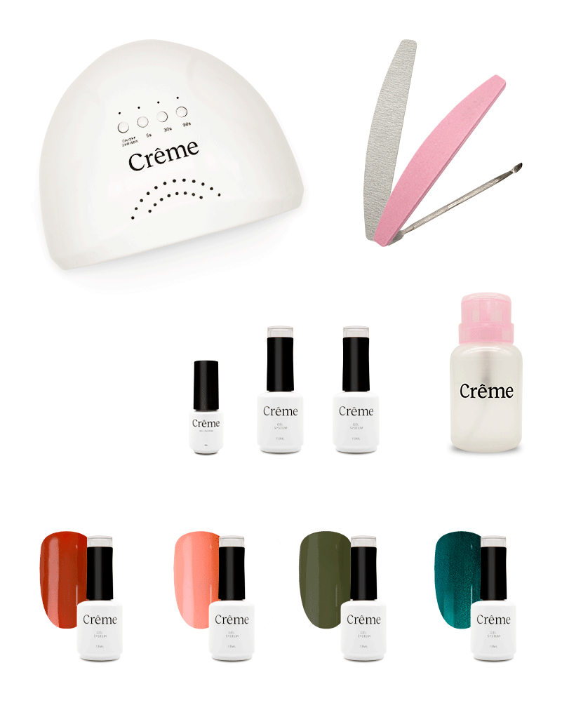 PERSONAL KIT | Kit Ideal Uñas Gel Todo en Uno | 12 Piezas