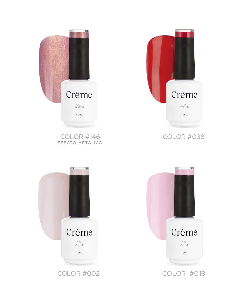 KIT PERSONAL | Kit Ideal Uñas Gel Todo en Uno | 12 Piezas