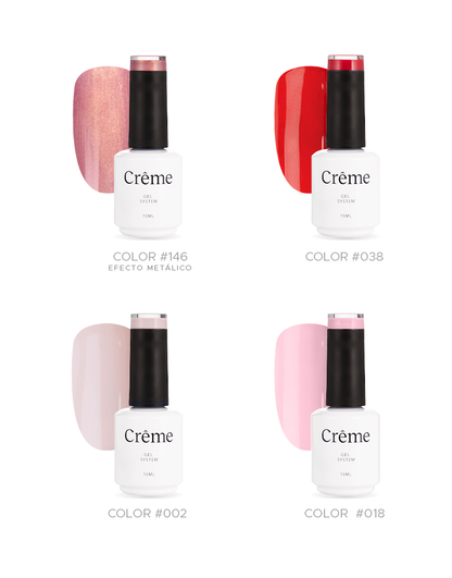KIT PERSONAL | Kit Ideal Uñas Gel Todo en Uno | 12 Piezas