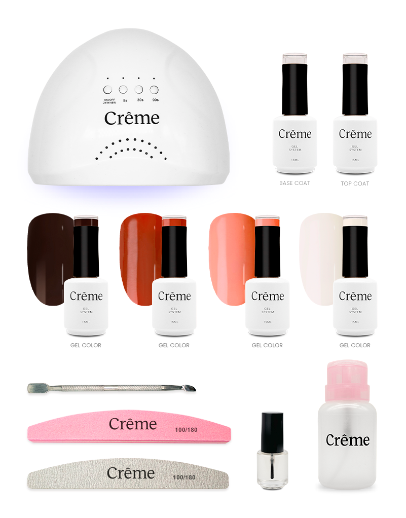 PERSONAL KIT | Kit Ideal Uñas Gel Todo en Uno | 12 Piezas