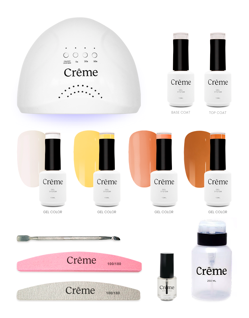 PERSONAL KIT | Kit Ideal Uñas Gel Todo en Uno | 12 Piezas