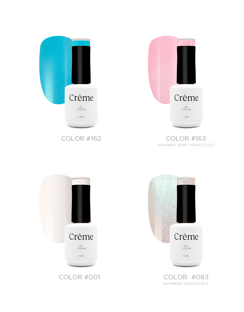 PERSONAL KIT | Kit Ideal Uñas Gel Todo en Uno | 12 Piezas
