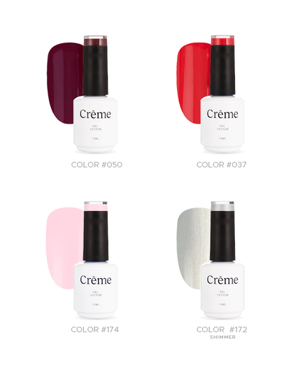 KIT PERSONAL PLUS | Kit Completo Uñas Gel con Lámpara Portátil | 12 Piezas