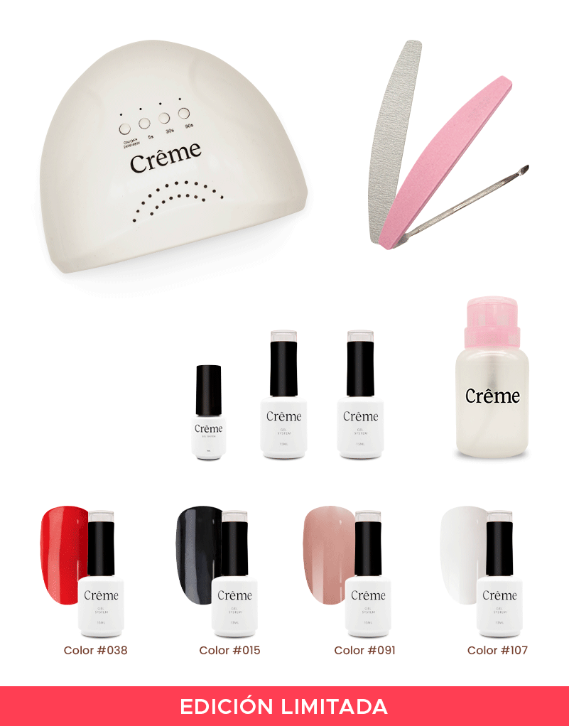 PERSONAL KIT | Kit Ideal Uñas Gel Todo en Uno | 12 Piezas