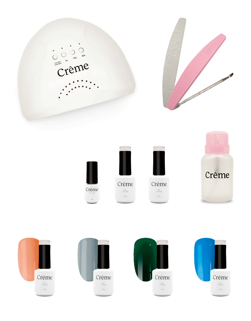 PERSONAL KIT | Kit Ideal Uñas Gel Todo en Uno | 12 Piezas