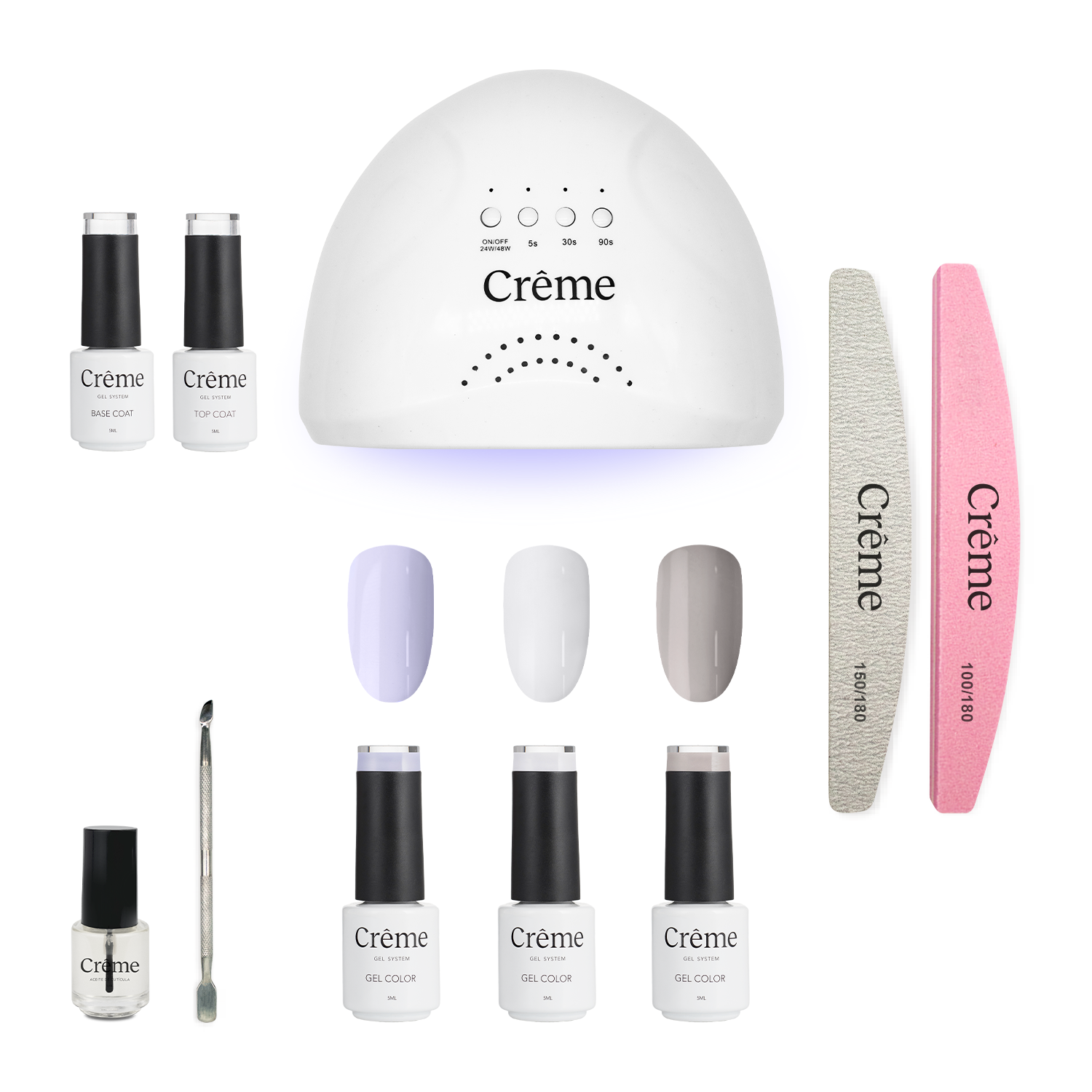 KIT BASICO | Kit Ideal Uñas Gel Todo en Uno | 10 Piezas