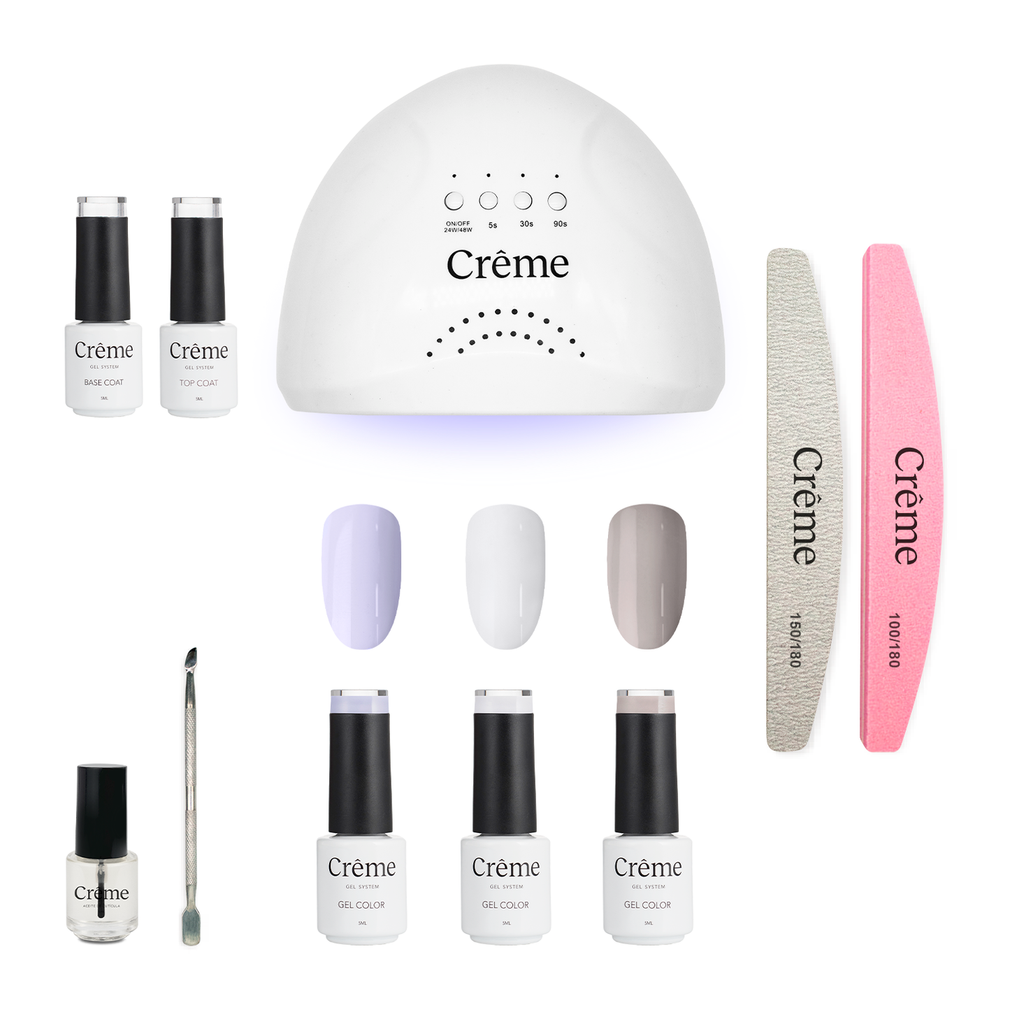 KIT BASICO | Kit Ideal Uñas Gel Todo en Uno | 10 Piezas