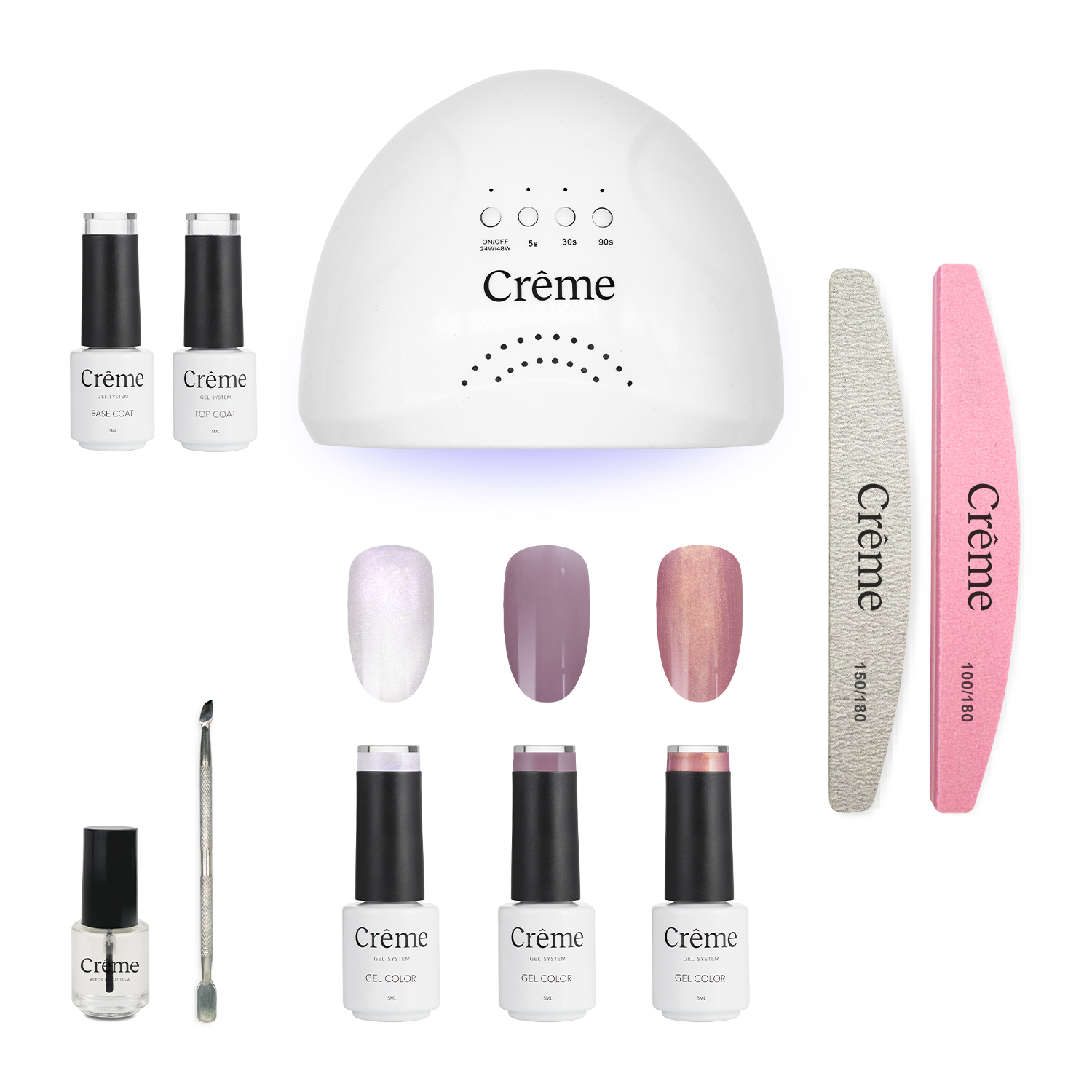 KIT BASICO | Kit Ideal Uñas Gel Todo en Uno | 10 Piezas