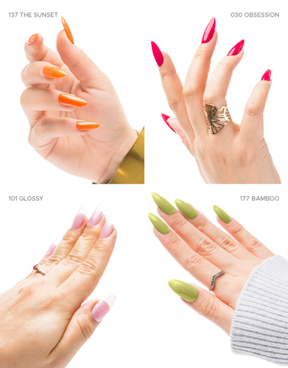 KIT PERSONAL | Kit Ideal Uñas Gel Todo en Uno | 12 Piezas