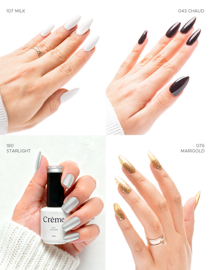 KIT PERSONAL PLUS | Kit Completo Uñas Gel con Lámpara Portátil | 12 Piezas