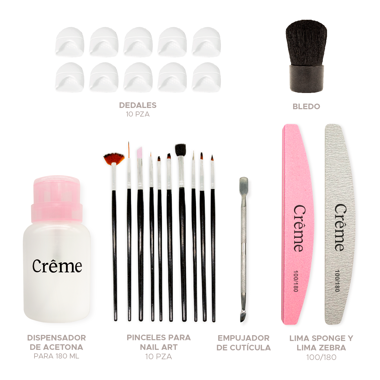 PRO KIT | Kit Completo Uñas Gel Profesional | 39 Piezas