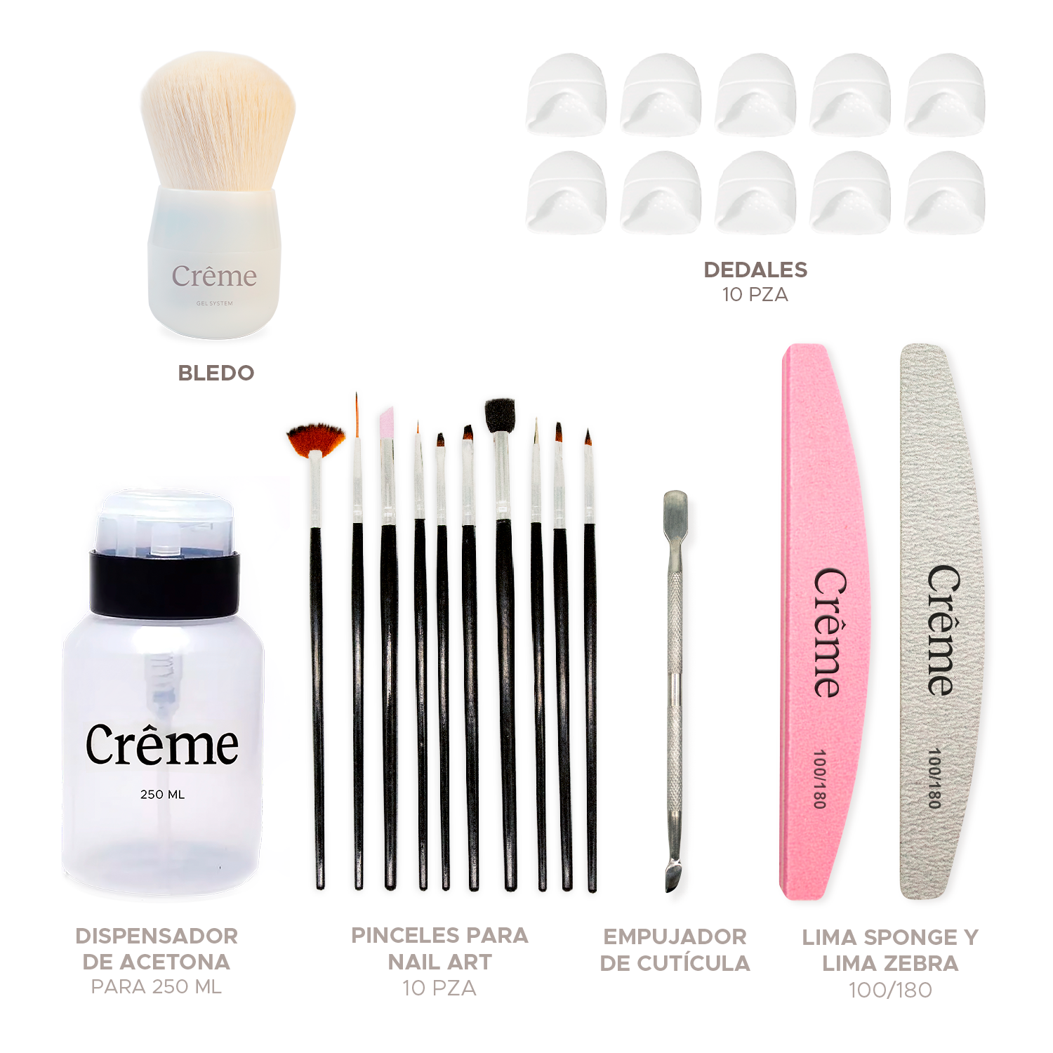 PRO KIT | Kit Completo Uñas Gel Profesional | 39 Piezas