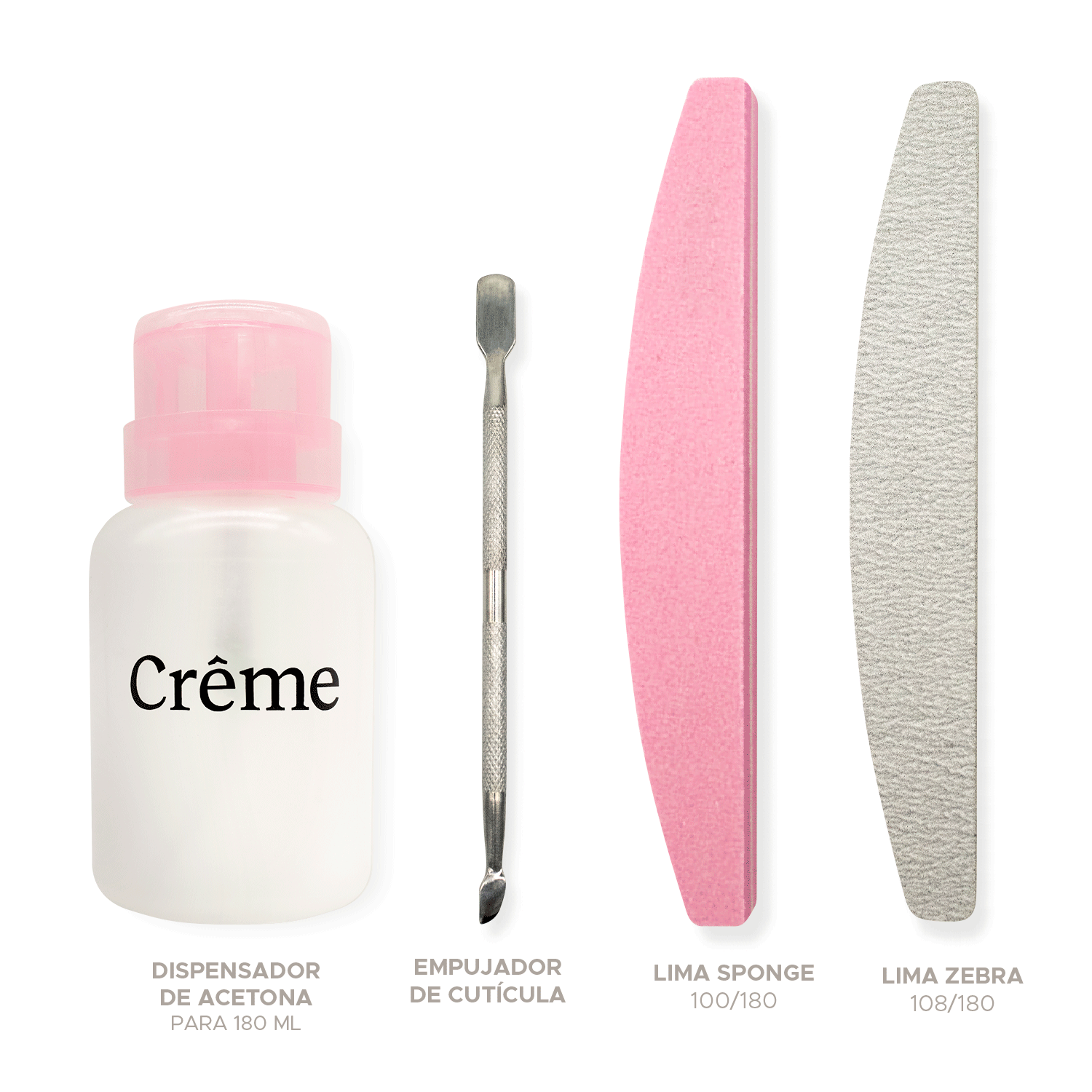 PERSONAL KIT | Kit Ideal Uñas Gel Todo en Uno | 12 Piezas